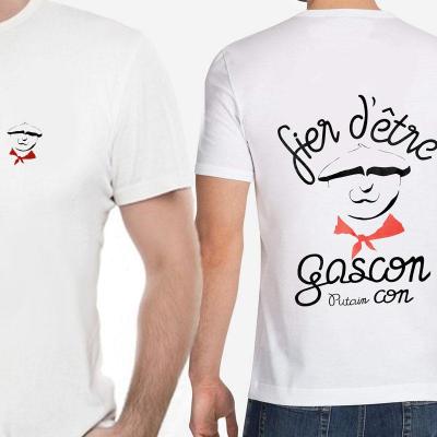 Tee shirtgrand logo flocage 1